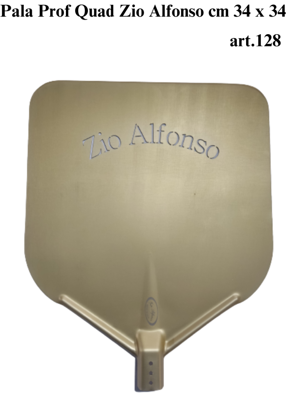 Pala pizza professionale liscia zio Alfonso oro